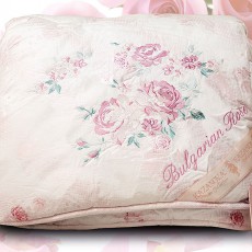 Шелковое одеяло 'Bulgarian Rose' (Розовый), Двуспальное 200x220