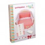 Комплект в кроватку Layette Ceba Baby Peas Coral,120x60