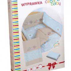 Комплект в кроватку Layette Ceba Baby Birdies (Brown W-816-046-120),120x60