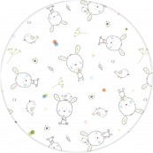 Комплект в кроватку Layette Ceba Baby Dream Roll-over (White W-816-903-100),120x60