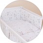 Детское постельное белье в кроватку Ceba Baby Dream Roll-over Белый, Lux принт