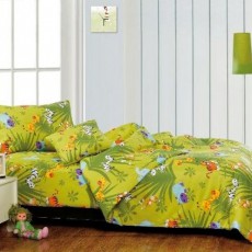 Детское постельное белье Сайлид C-44 (Зеленый), 1.5 спальный