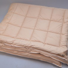 Пуховое одеяло СН-Текстиль-NOIL CAMELUS-O (Бежевый), Двуспальное 172x205