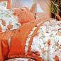 Постельное белье с вышивкой Сайлид D-97 Оранжевый, 2-х спальный