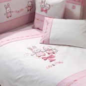 Комплект в кроватку Funnababy Lily Milly (Розовый),120x60