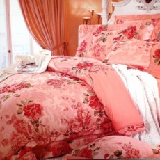 Постельное белье с вышивкой Вальтери 110-55 Розовый 1.5 спальный