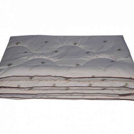 Одеяло из шерсти СН-Текстиль-OBW-O Белый, Полуторное 140x205
