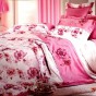 Постельное белье с вышивкой Вальтери 110-50 Розовый, 1.5 спальный
