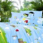 Постельное белье Angry Birds Blue Голубой, 1.5 спальный детский