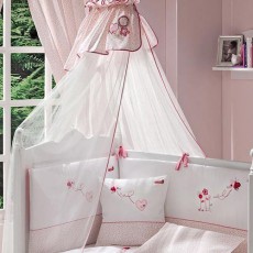 Балдахин на детскую кроватку Funnababy Grandma (Розовый), для девочки