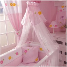 Балдахин на детскую кроватку Funnababy Butterfly (Розовый), для девочки