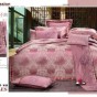 Постельное белье жаккард Вальтери 220-128 Розовый, 2-х спальный