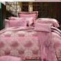 Постельное белье жаккард Вальтери 220-128 Розовый, 2-х спальный