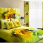 Постельное белье сатин люкс Фамилье RS-22 Желтый, 2-х спальный