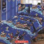 Детское постельное белье Вальтери ДБ-35 Синий, 1.5 спальный