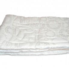 Одеяло классическое Аризо Белый Полуторное 140x205