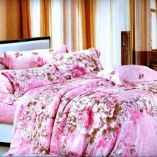 Постельное белье бамбук Фамилье OB-02 Розовый 2-х спальный