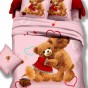 Детское постельное белье Вальтери DS-03 Розовый, 1.5 спальный