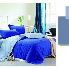 Постельное белье Вальтери MO-12 Синий 1.5 спальный