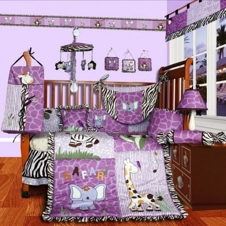 Детское постельное белье Вальтери DK-18 Фиолетовый, Детский 147x112 с бортиком