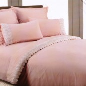 Постельное белье перкаль Вальтери AB-SG 11 (Розовый), 1.5 спальный