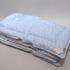 Пуховое одеяло СН-Текстиль-OCLP Голубой Полуторное 140x205