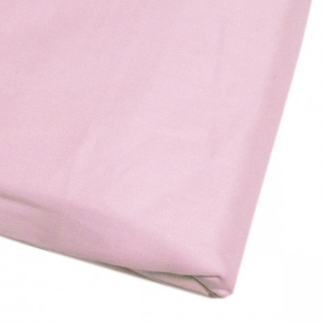 Сатиновая простынь на резинке PRC5 Розовый, 1 спальный 90 200