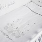 Детское постельное белье в кроватку Funnababy Friends Белый, 3 предмета