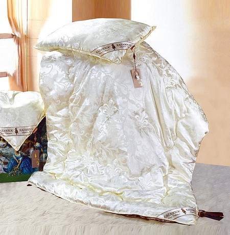Детское одеяло Floral Silk Молочный, Детское 110x140